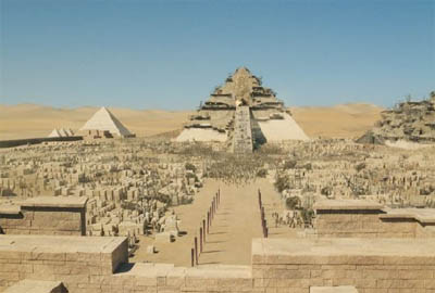 The Pyramids in 10,000 B.C.